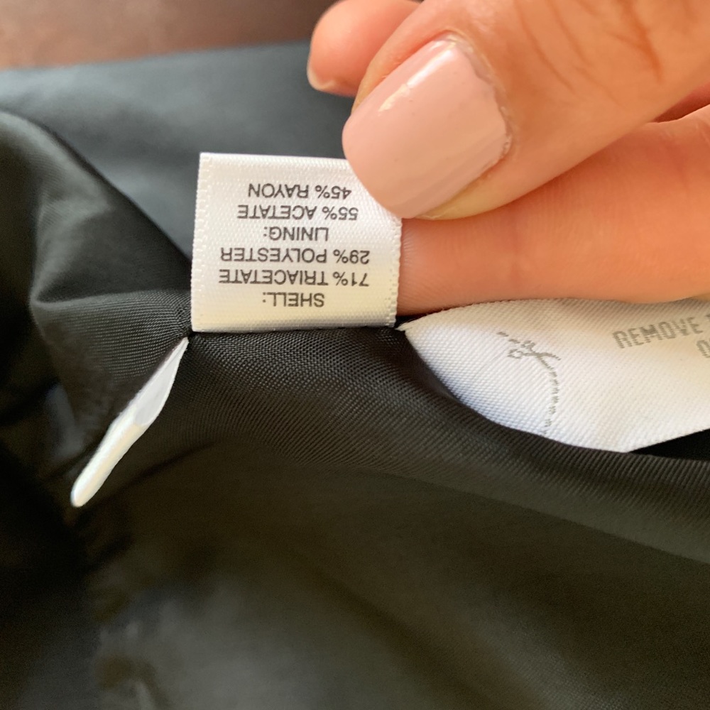Ann Taylor Black Pencil Skirt - Picture 6 of 6
